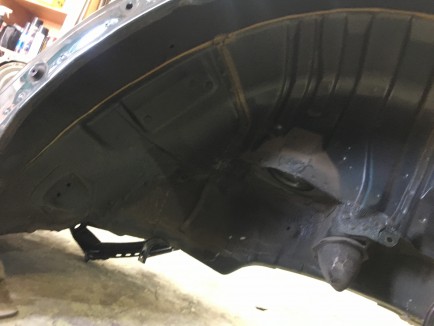Left rear fender SUBARU OUTBACK OEM 51490AG0309P BP9 2004 Green 3M1