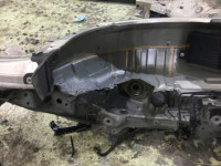 Aleta trasera izquierda SUBARU OUTBACK OEM 51490AG0309P BP9 2004 Gold 39J