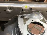 บังโคลนหลังซ้าย SUBARU LEGACY OEM 51410AC891 BG5 1998 Silver 406