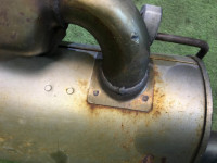 หม้อพักท้าย SUBARU LANCASTER OEM 44300AE200 BHE 2001 EZ30
