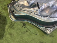 Porta traseira esquerda SUBARU LANCASTER OEM 60400AE430 BHE 2001 Green 1U7