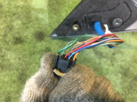 Зеркало левое SUBARU LANCASTER OEM 91031AE510ME 91031AE511ME BHE 2001 Green 1U7
