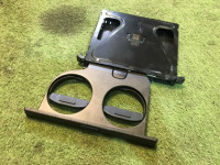 Cup holder SUBARU GRAND WAGON OEM 66230AC000ML 66240AC000 BG9 1998 Black 6L3
