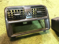 Moldura do climatizador SUBARU GRAND WAGON OEM 66220AC070ML 66221AC000ML 66430AC070ML 66430AC080ML BG9 1998 Black 6L3