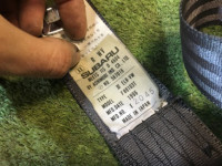 Rear seat belts SUBARU LEGACY OEM 64669AC021MU 64669AC200MU 64669AC031MU BG5 1996 Silver 407