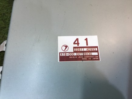 发动机电脑 SUBARU LANCASTER OEM 22611AD992 BH9 1998 EJ254