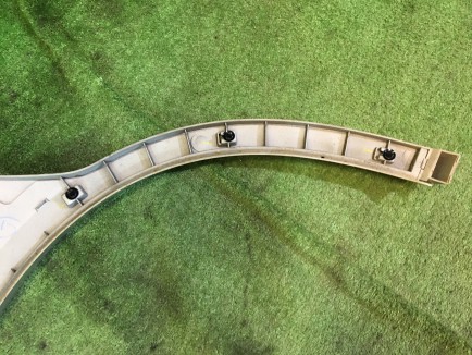 Alargador do guarda-lamas traseiro esquerdo SUBARU OUTBACK OEM 91112AJ130G3 BRF 2009 gold D6H