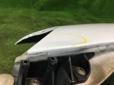 Left front fender SUBARU LEGACY OEM 57120AE010 BH5 1998 Whait 51E