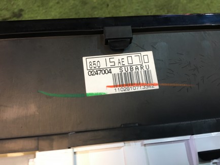มาตรวัดความเร็ว SUBARU LEGACY B4 OEM 85075AE020 85040AE230 85020AE210 85083AE380 BE9 2001 EJ254
