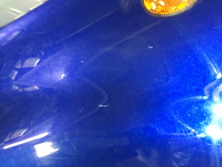 Left front fender SUBARU LEGACY OEM 57120AE010 BH5 1999 blue 89H