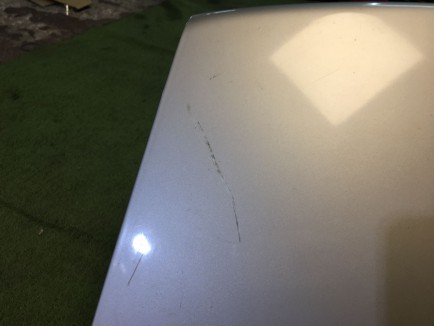 Trunk lid SUBARU LEGACY B4 OEM 57501AE040 84251AE03A BE5 2000 Silver 792