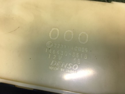 空调控制面板 SUBARU LEGACY OEM 72320AC071 BD9 1997 EJ25D