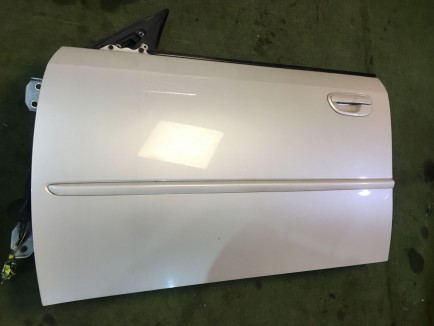 Left front door SUBARU LEGACY OEM 60009AG0109P BP5 2006 white pearl 37J
