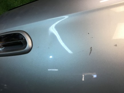 Дверь задняя правая SUBARU LANCASTER OEM 60400AE420 BHE BH9 2001 Silver 1U2