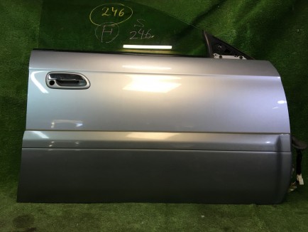 右前门 SUBARU LANCASTER OEM 60009AE040 BHE BH9 2001 Silver 1U2