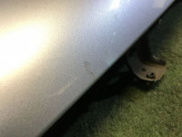 Bonnet SUBARU LANCASTER OEM 57229AE040 BHE BH9 2001 Silver 1U2