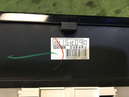 Спидометр SUBARU LANCASTER OEM 85075AE020, 85083AE390, 85040AE240, 85020AE210, 85069AE000 BHE 2001 EZ30