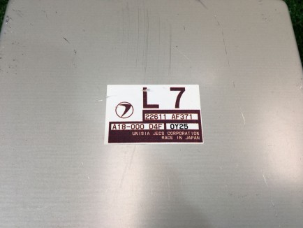 エンジンコンピューター SUBARU LANCASTER OEM 22611AF371 BH9 2000 EJ254