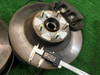 ดุมล้อหน้าซ้าย SUBARU LANCASTER OEM 26292AE020, 26292AE030, 26310AC040, 28052AA000, 28316AE000 BE5 BH5 BH9 BE9 BHE 2000 EJ254