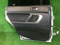 Дверь задняя левая SUBARU OUTBACK OEM 60409AG0509P BPE BP9 2004 Silver 39D