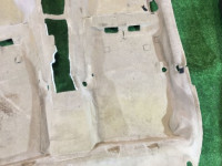พรมปูพื้นห้องโดยสาร SUBARU LANCASTER OEM 95011AE050GG BHE BH9 BH5 2000 beige 8L5