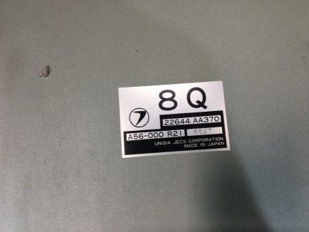 กล่อง ECU SUBARU GRAND WAGON OEM 22644AA370 BG9 1996 EJ25DD