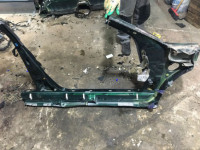 Left rocker panel SUBARU GRAND WAGON OEM 51415AC011 BG9 1996 green 5V5