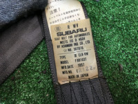 Ремни безопасности задние SUBARU LEGACY OEM 64669AC310MU, 64669AC300MU BG5 BG9 1997 silver 406