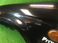 Left front fender SUBARU LEGACY B4 OEM 57120AE010, 57120AE011, 57129AE010 BE5 BE9 BEE 1999 black 88H