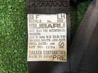 Ремни безопасности передние SUBARU LEGACY B4 OEM 64620AE000OB, 64620AE010OB BE5 BH5 1999 black 88H