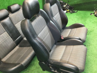 シートセット SUBARU LEGACY B4 OEM 64220AE010ML, 64230AE011ML, 64010AE360ML, 64010AE370ML BE5 BE9 BEE 1999 black 88H