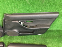 Door trim panels SUBARU LEGACY B4 OEM 94211AE120ML, 94211AE130ML, 94220AE700ML, 94220AE710ML BE9 BE5 BH5 2001 Silver 01G