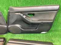 Door trim panels SUBARU LEGACY B4 OEM 94211AE120ML, 94211AE130ML, 94220AE700ML, 94220AE710ML BE9 BE5 BH5 2001 Silver 01G