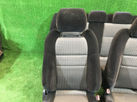 Seat set SUBARU LEGACY B4 OEM 64011AE120ML, 64011AE130ML, 64220AE070ML, 64230AE070ML BE9 BE5 2001 Silver 01G