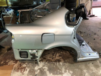 ชิ้นส่วนตัวถังท้ายรถ Крыло заднее SUBARU LEGACY B4 OEM 51410AE012 , 51410AE001 BE9 2001 Silver 01G