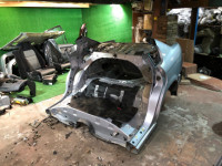 ชิ้นส่วนตัวถังท้ายรถ Крыло заднее SUBARU LEGACY B4 OEM 51410AE012 , 51410AE001 BE9 2001 Silver 01G