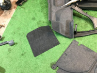 Boot trim SUBARU LEGACY B4 OEM 91144AE000, 94514AE022, 94511AE040, 94511AE050 BEE BE9 BE5 2002 black 18L,15K