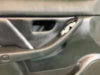 Обшивка дверей КОЖА SUBARU LEGACY B4 OEM 94211AE180ML, 94211AE190ML, 94220AE760ML, 94220AE770ML BEE BH5 BE5 BHE BH9 BE9 2002 black 18L,15K