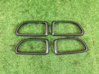 Обшивка дверей КОЖА SUBARU LEGACY B4 OEM 94211AE180ML, 94211AE190ML, 94220AE760ML, 94220AE770ML BEE BH5 BE5 BHE BH9 BE9 2002 black 18L,15K
