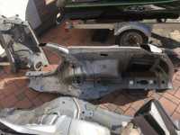 Guarda-lamas traseiro direito SUBARU LANCASTER OEM 51410AE160 BH9 BHE 2001 grey 1U2