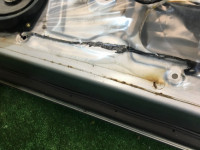 Right front door SUBARU LANCASTER OEM 60009AE040 BH9 BHE 2001 grey 1U2