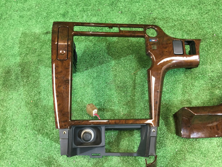 Рамка магнитофона комплект SUBARU LANCASTER OEM 66050AE010, 66060AE040, 94110AE330 BHE BH9 BH5 BE9 BEE 2000 Beige 8L5