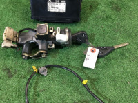 Lock set SUBARU LEGACY OEM 57491AG051 BLE BL5 2003 black 32J