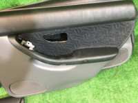 Door trim panels SUBARU LANCASTER OEM 94210AE100AC, 94210AE110AC, 94220AE100AC, 94220AE110AC BHE BH9 BH5 BE5 BE9 BEE 1999 white / grey 8K2