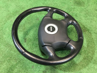 方向盘 MOMO с подушкой SUBARU LANCASTER OEM 34311AE080, 98211AE000ML BHE BH9 BH5 1999 white / grey 8K2