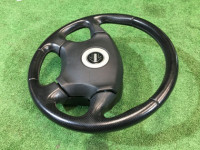 方向盘 MOMO с подушкой SUBARU LANCASTER OEM 34311AE080, 98211AE000ML BHE BH9 BH5 1999 white / grey 8K2