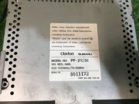 Head unit SUBARU LEGACY OEM PF-2125I BG5 BG9 BD5 BD9 1996