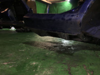 บังโคลนหลังซ้าย SUBARU LEGACY OEM 51410AE150 BHE BH9 BH5 2001 blue 14L,11K