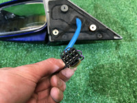 左ミラー SUBARU LEGACY OEM 91031AE032PE BE5 BH5 2001 blue 14L,11K