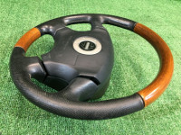 พวงมาลัย MOMO с подушкой SUBARU LANCASTER OEM 34311AE110, 98211AE000ML BH9 BHE BH5 BE5 BE9 1998 beige 8L5